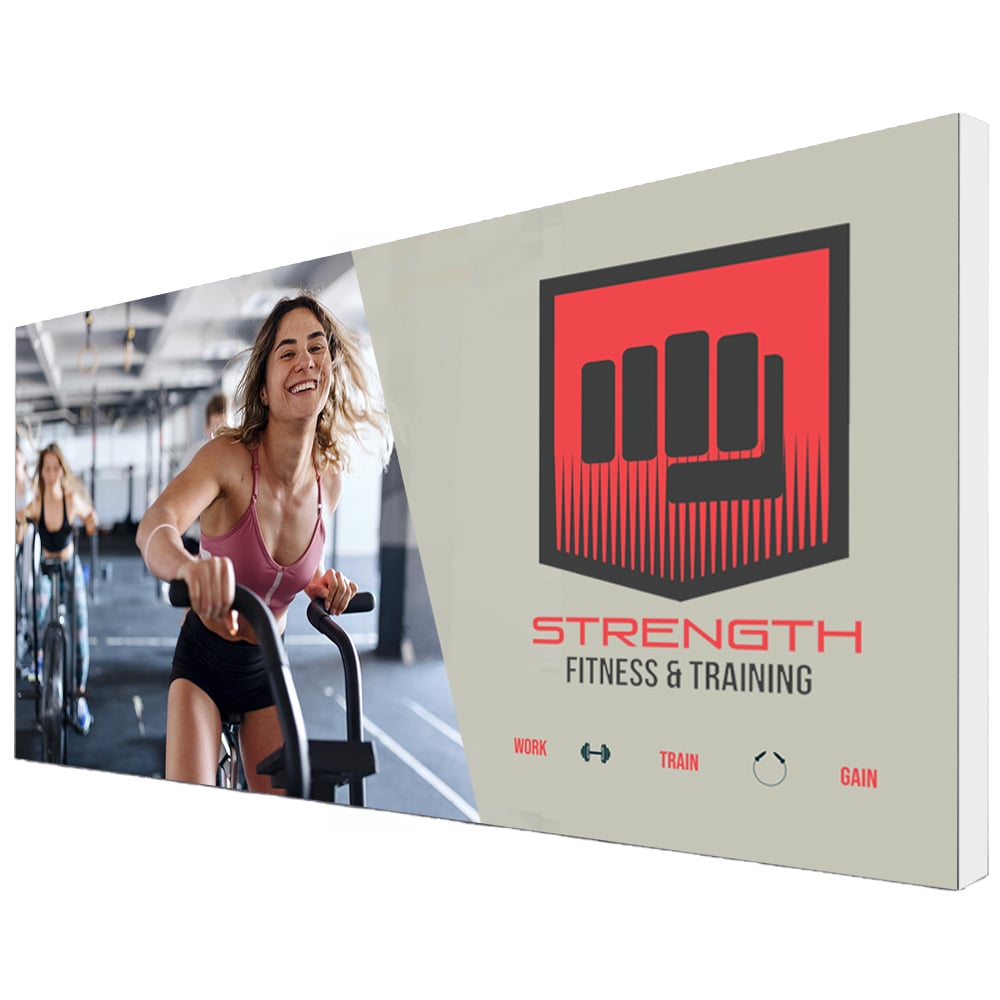20x10 ft. Lumiere Continuous Backlit — Double Sided Graphic Only